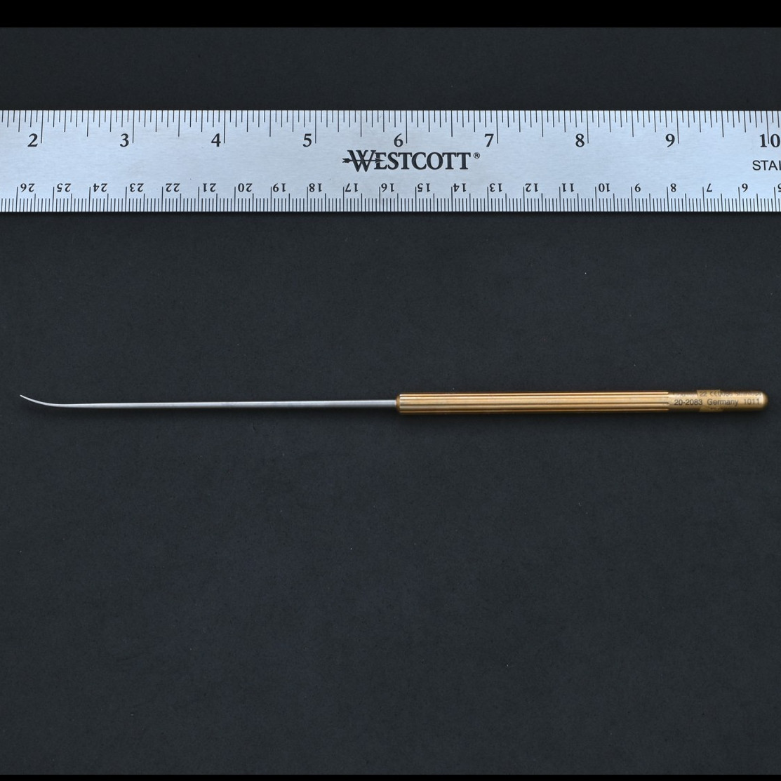 Codman 20-2083 Micro Dissector 2 mm Tip 200 mm Shaft Neurosurgical Instrument