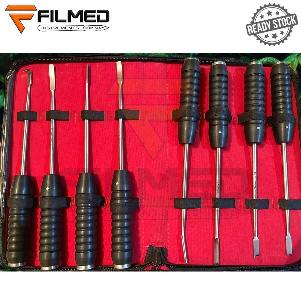 New Cement Retractor Hip Surgery 8pcs Set – Orthopedic Instrument (Best Quality)