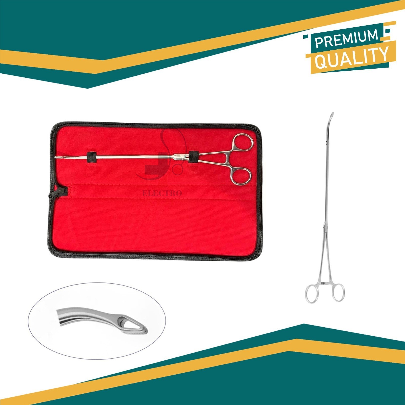 VATS Snake Head Tissue Forceps – Thoracoscopic Thoracic Surgical Instrument