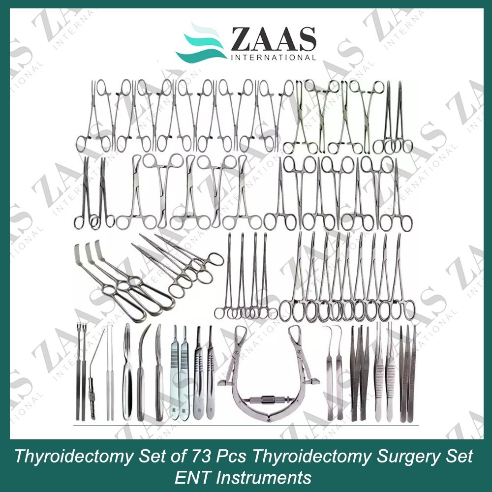 Thyroidectomy Set of 73 Pcs Thyroidectomy Surgery Set ENT Instruments