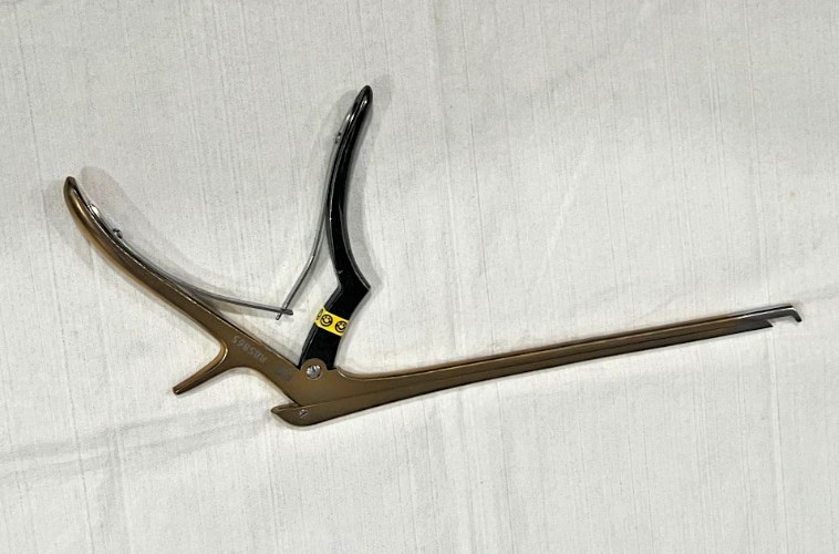 Ruggles RB5865 Ultra-Coat Micro Kerrison Rongeur, 5mm X 40 Degrees Up X 8″