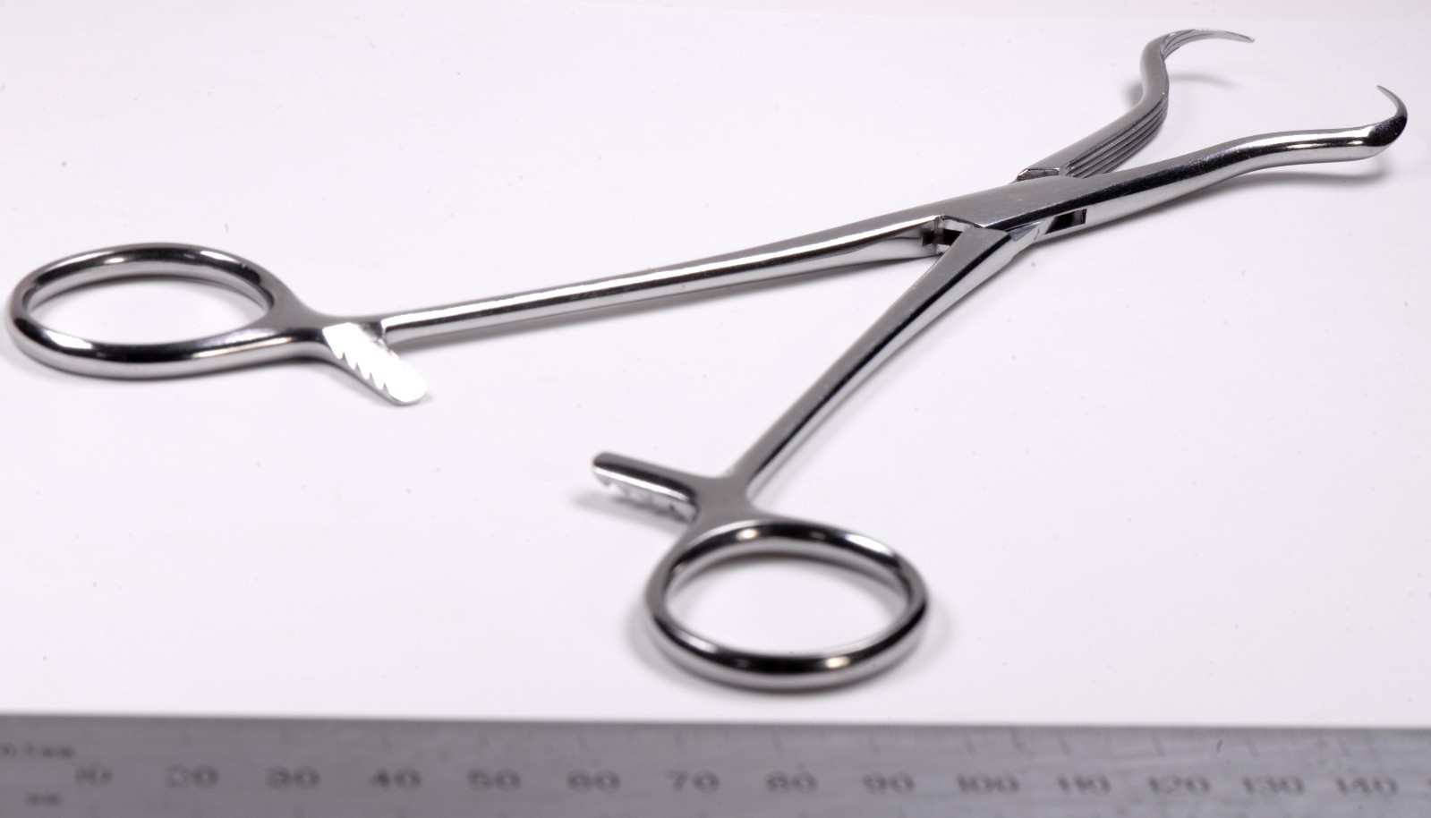 Bone Clamp 7¾” Ratcheted Self-Retaining Orthopedic Surgical Stainless Steel