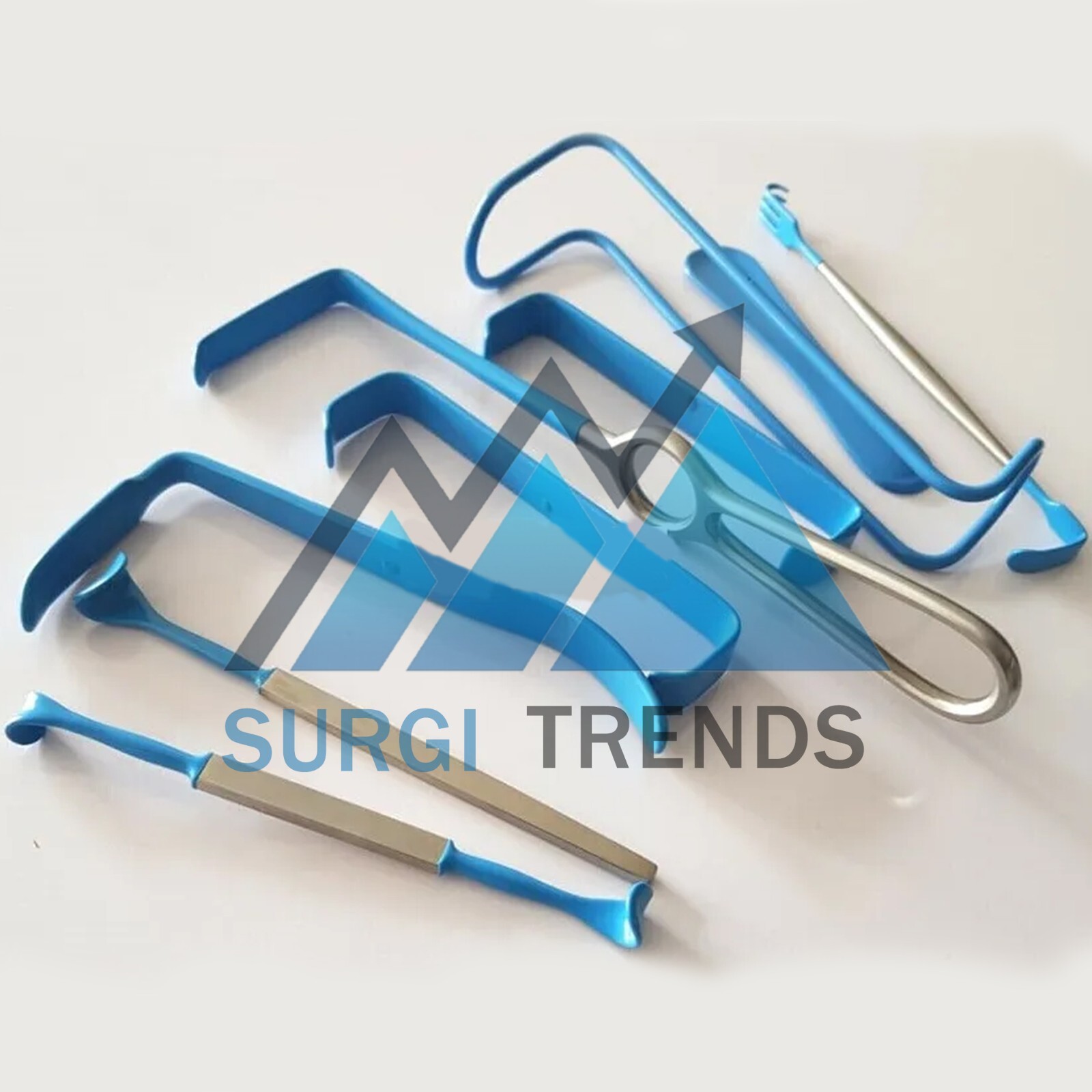 Face Lift Brow lift Dissectors & Elevator Set of 9Pcs,Plastic surgery instrument
