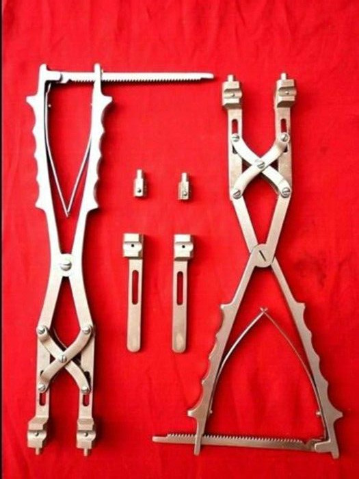 Rod Compressor Spine Orthopedic Surgical High Quality Instruments Set of 2 PCs