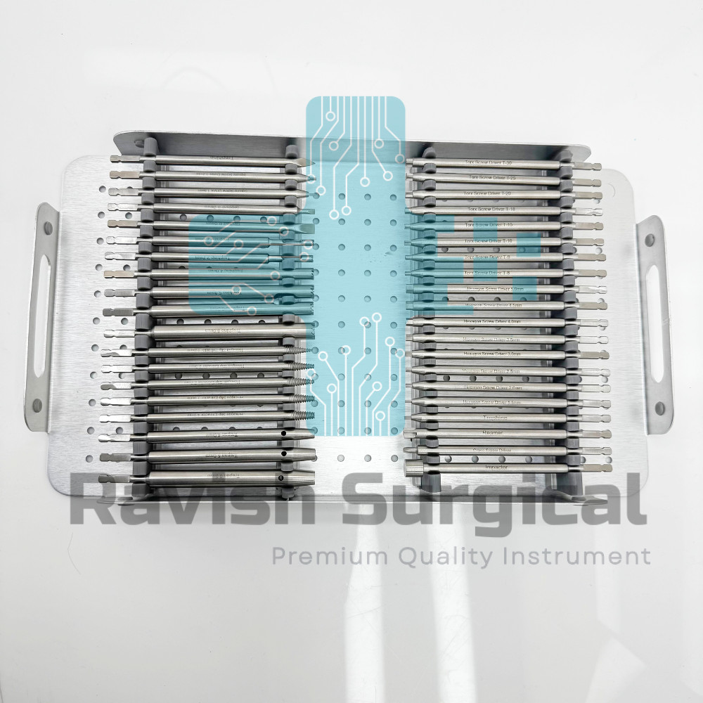 Broken Screw Removal Kit Orthopedic Spine Instruments 50pcs A+ Grade Set