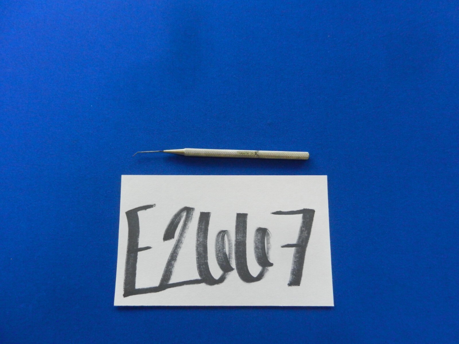 E2667 V. Mueller OP2501 Notched 6.0mm Hirschman Spatula 4.5″ Overall Length