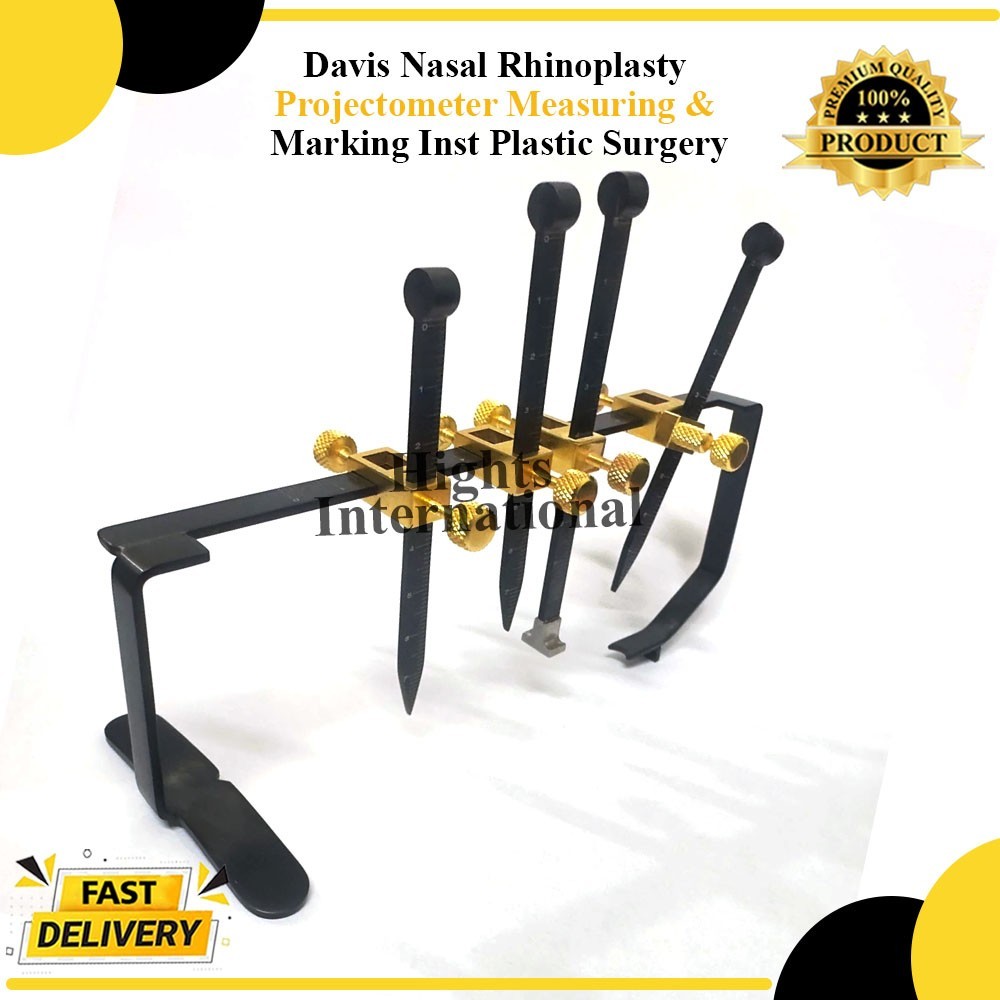 Davis Nasal Rhinoplasty Projectometer Measuring & Marking Inst Plastic Surgery