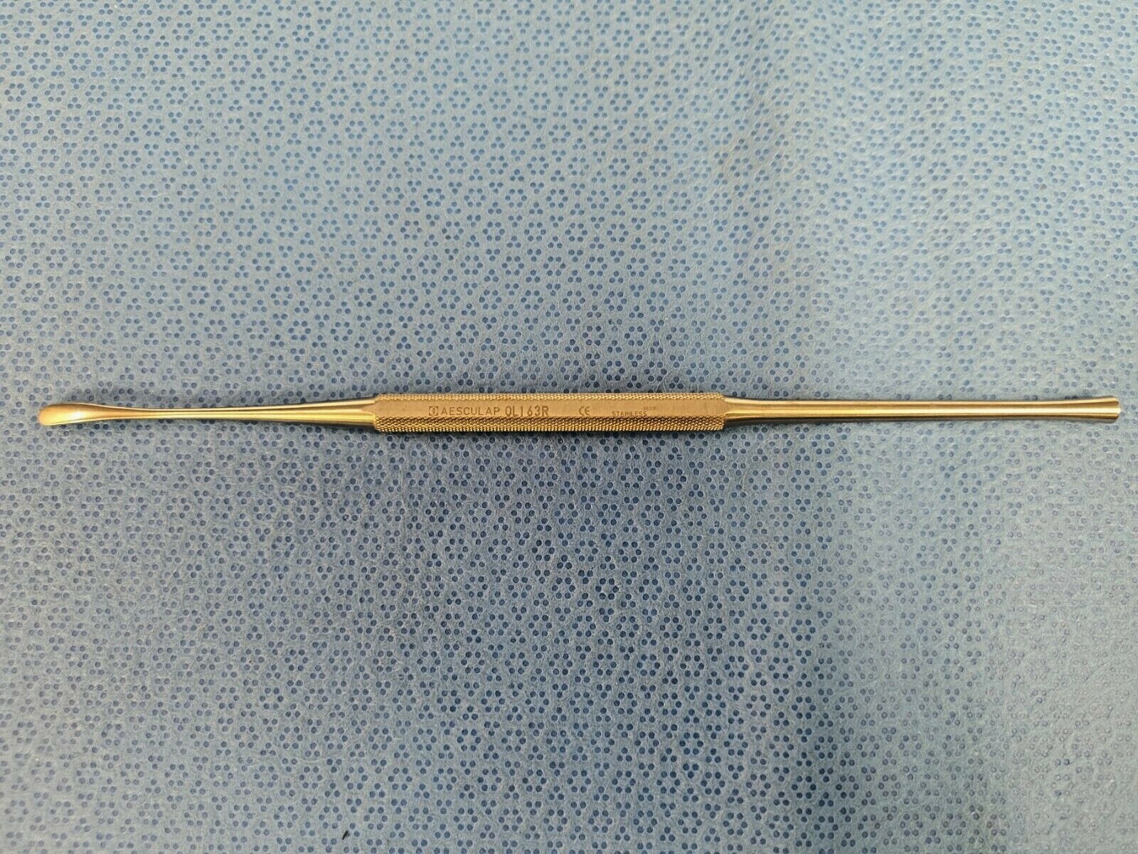 Aesculap OL163R 7.5″ Blunt 4mm Tip Freer Elevator Orthopedic
