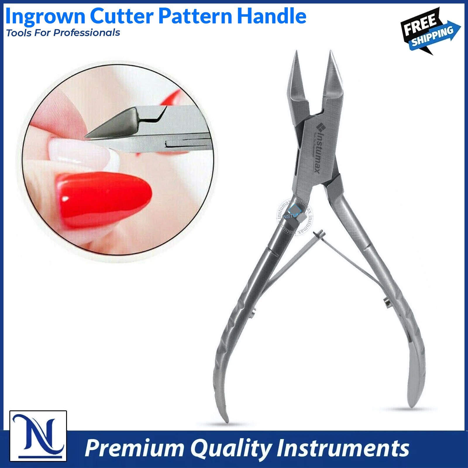Professional Manicure Toenail Removal Kit-Ingrown Nail, Cuticle & Foot Care Tool