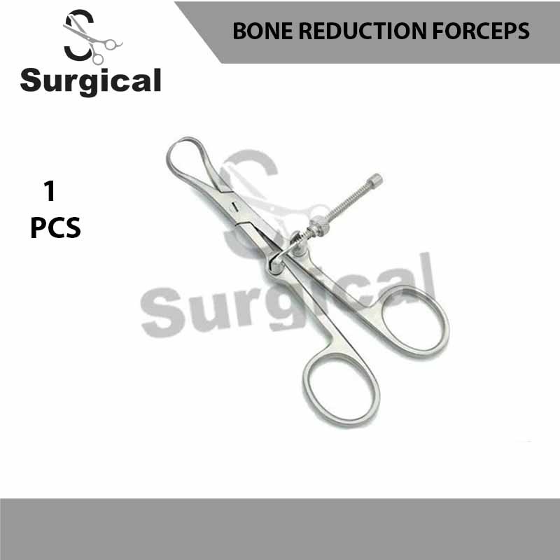 BONE REDUCTION FORCEPS POINTED JAWS SPIN LOCK, 5.6” & 7.6”