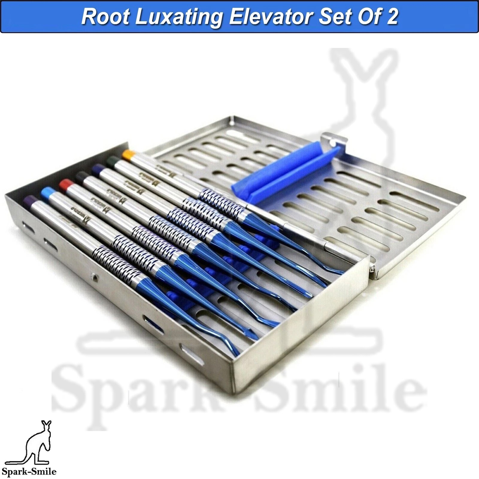 PDL Luxating Elevators Tooth Extraction Periotome With Dental Cassette Set