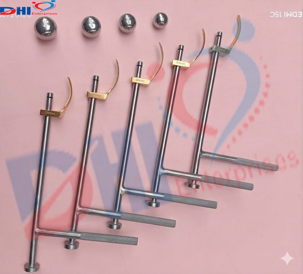 Acetabular Extraction System Orthopedic Surgical Instrument 42,44,46,48,50mm Set