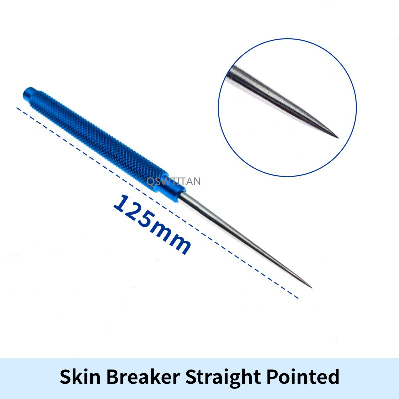 SKin Breaker Stainless Steel Surgical Instruments Straight Curved 1pc