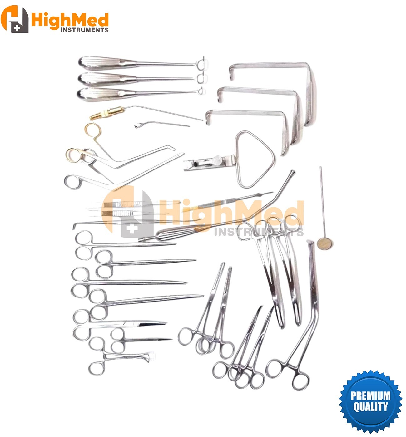 Tonsil & Adenoid Tray Surgical Instruments 30 Pcs Set
