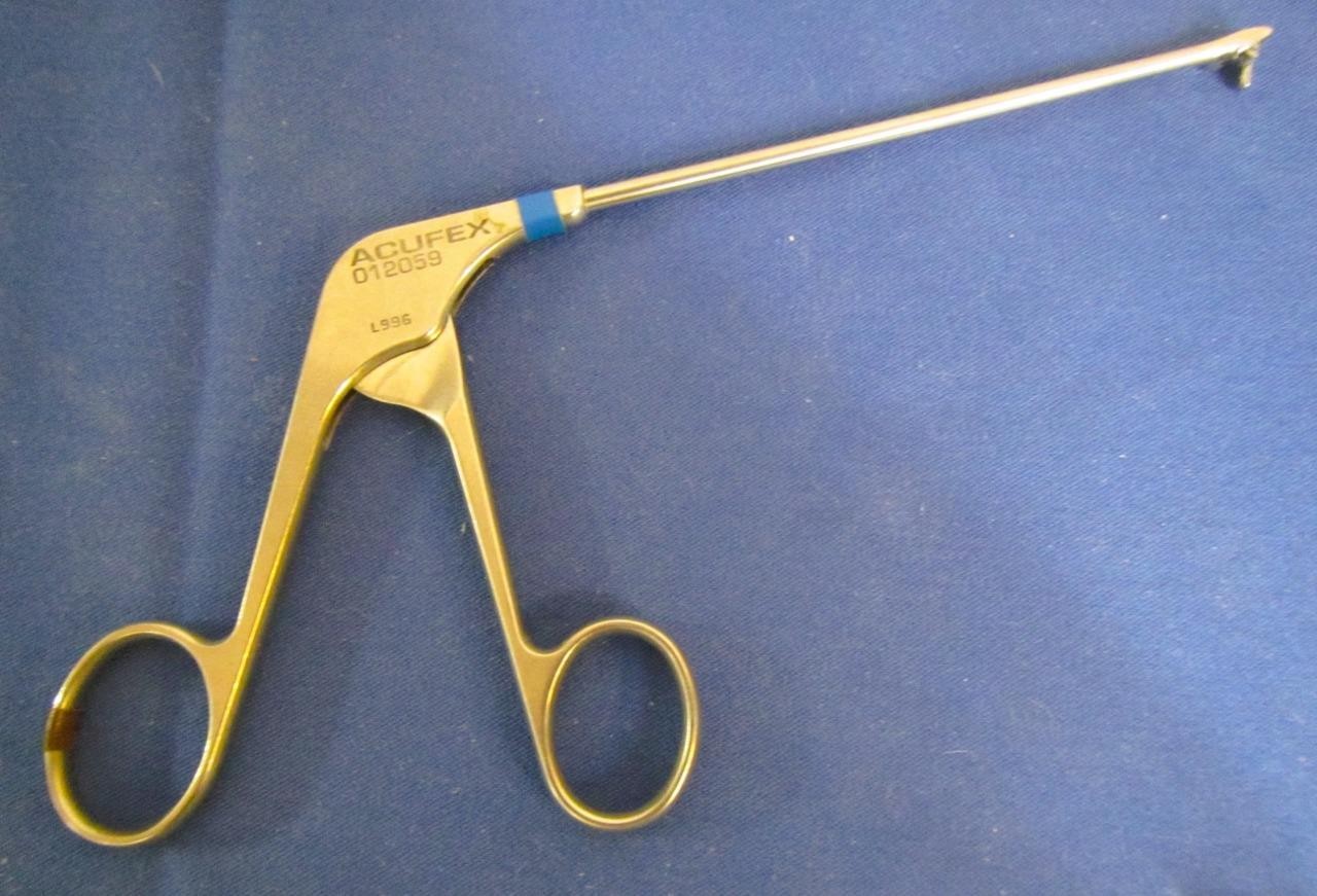 Acufex 012059 Stingray Basket Punch Forceps – Left 2.3 mm Arthroscopy Instrument