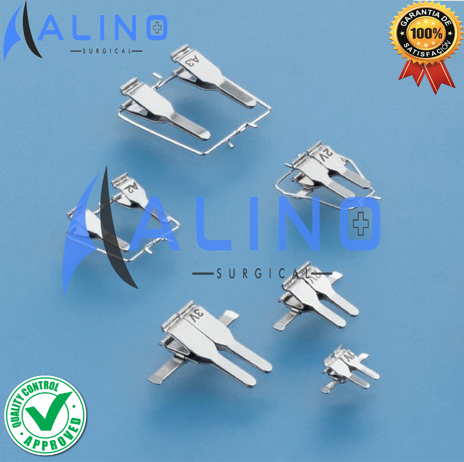 Acland Micro Surgery Vessel Clamps Set For Plastic Surgery & Neurosurgery