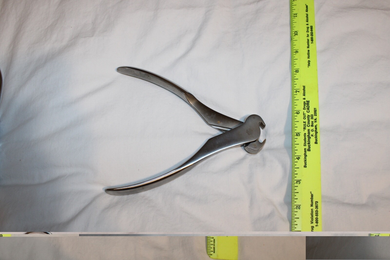 Cannulated Pin and Wire Cutter Orthopedic Surgical 7.50″ Stainless German Grade