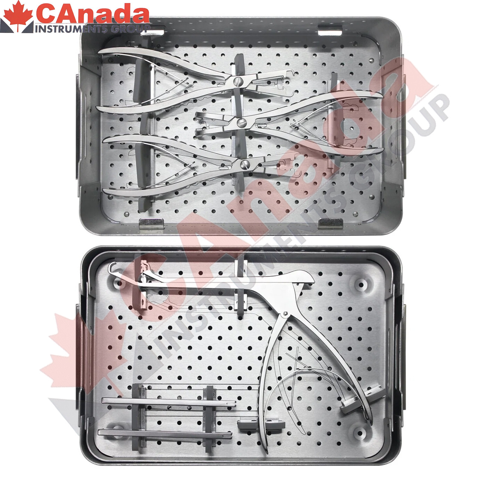 Orthopedic Special Surgical Instrument Set for Rib Plate