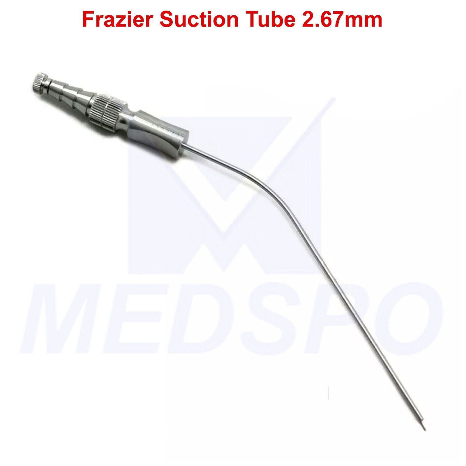 Surgical Frazier Suction 2.67mm Tube Nasal Procedure Aspirator Diagnostic Tools