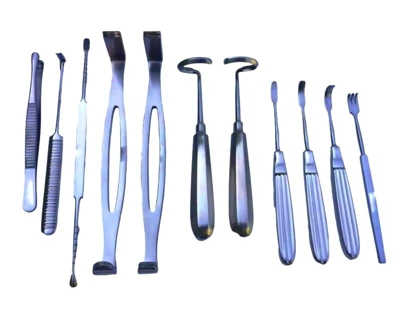 DANIEL GUBISCH RIB HARVEST SET OF 11 Pcs, Plastic Surgery Instruments