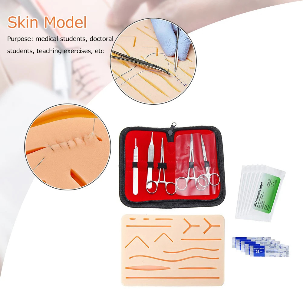 Suture Practice Kit for Medical Students – 1-4 Set Surgical Training Tools