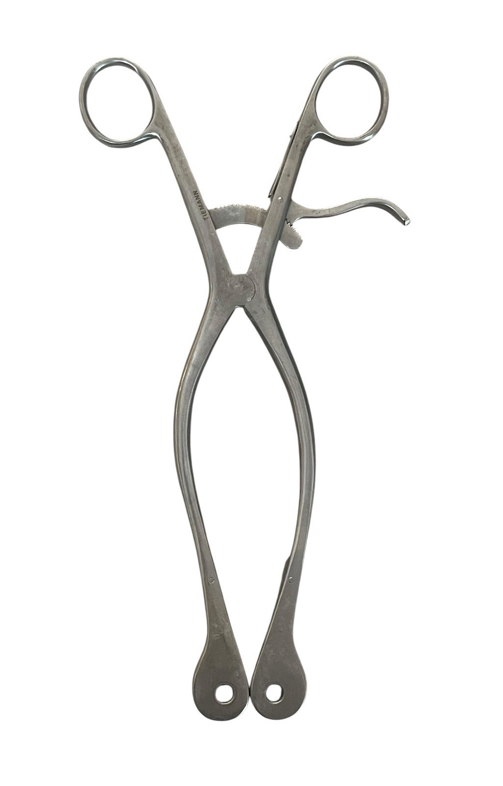 Tiemann Cervical Retractor Stainless Steel Orthopedic Surgical Tool Used Germany