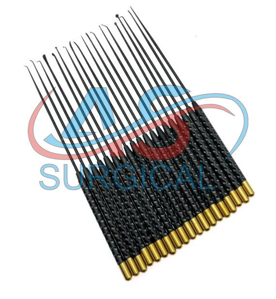 Rhoton Micro Dissectors 20 Pcs Set Neurosurgery Micro Dissectors Surgical Insts