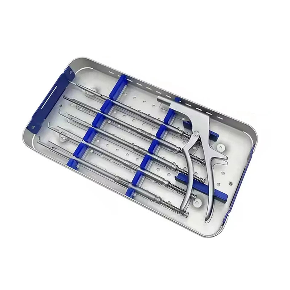 Interlaminar Kerrison Rotating Rongeur Set Spine Surgery Orthopedic Instruments
