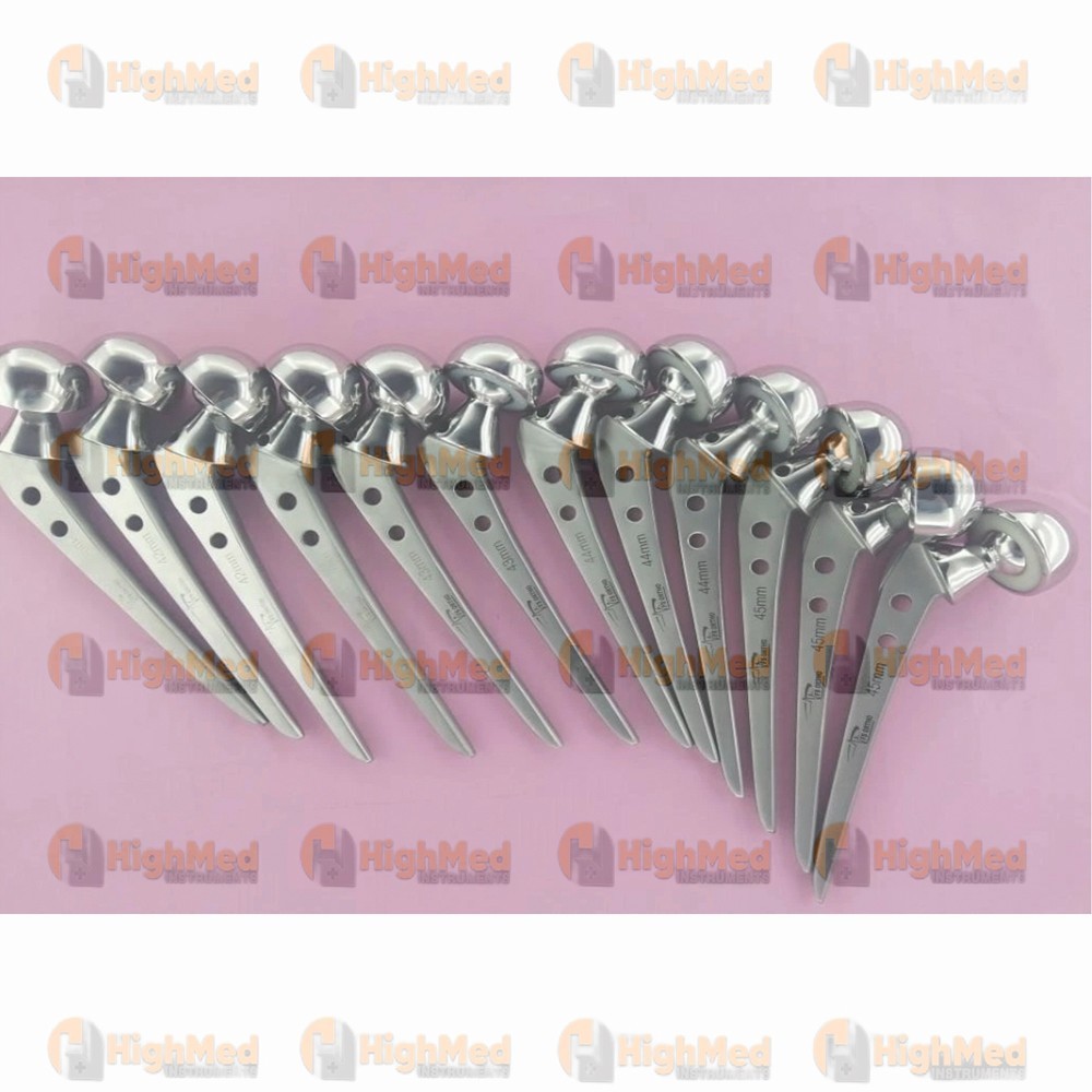 Hip Prosthesis Bipolar Orthopedic instrument 40, 41, 42mm set of 3 pcs implants,