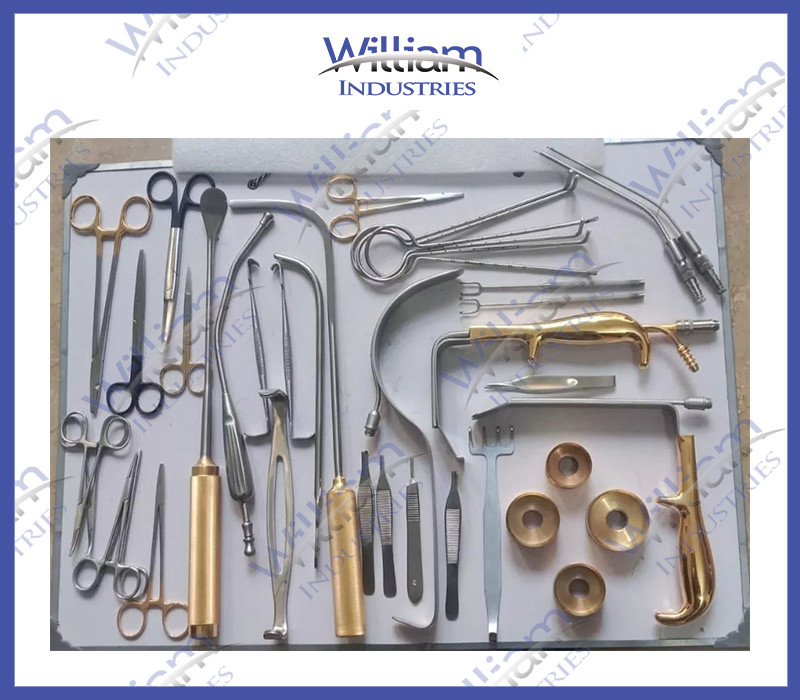 Breast Augmentation Set Of 38 Pcs , Plastic Surgery, Surgical Instruments
