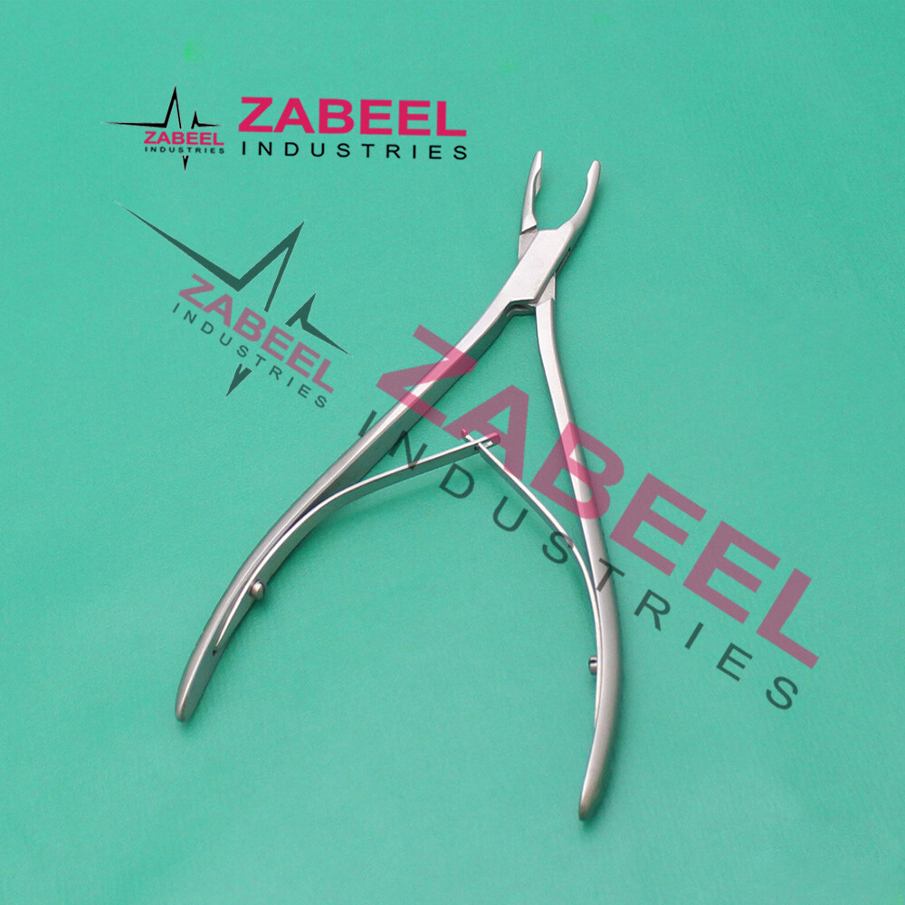 Set of 7 Adson Cranial Rongeur Curved Surgical Instruments By ZaBeel Industries