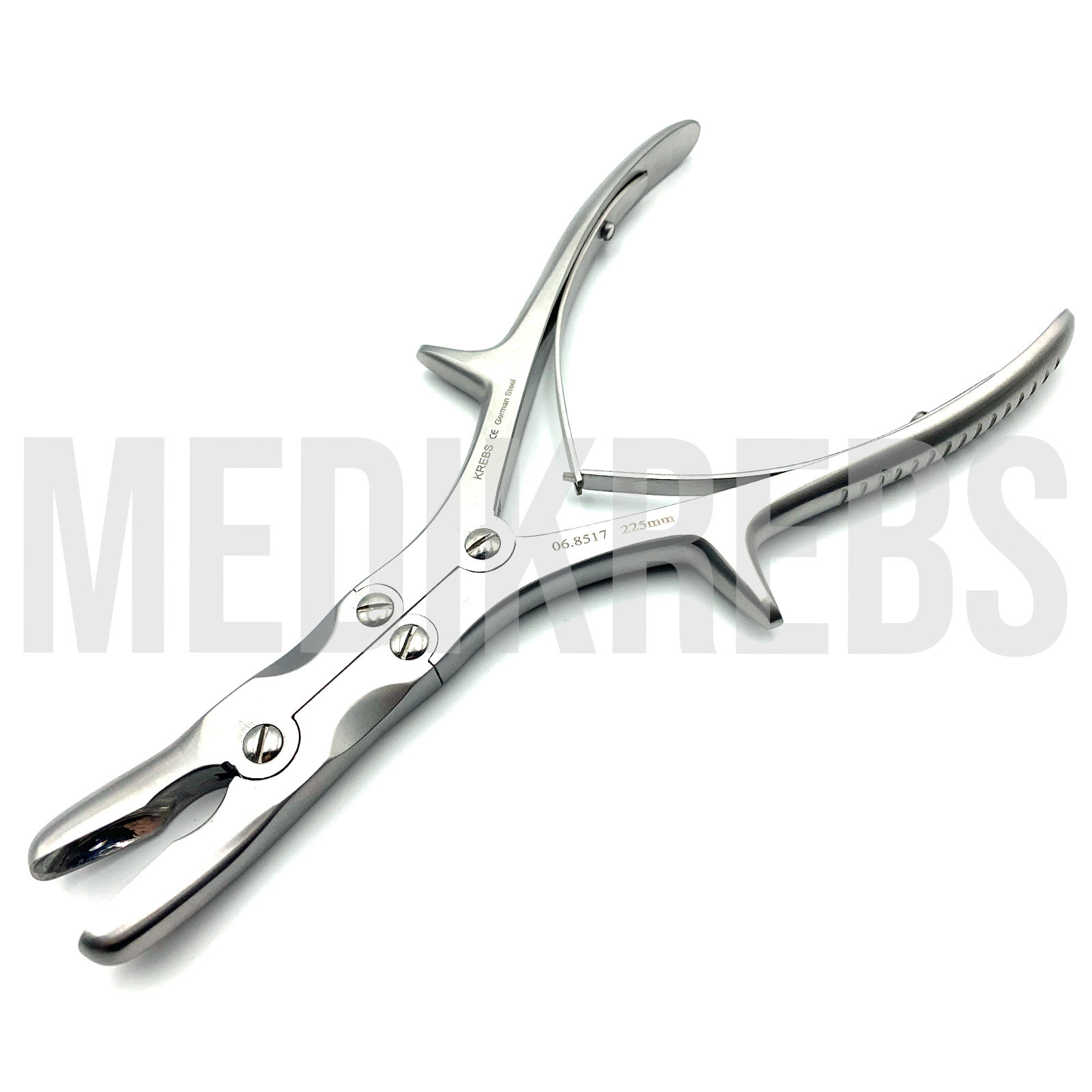 Stille Luer Bone Rongeur Curved 9” – 22.5 cm OR Grade Orthopedic Instrument