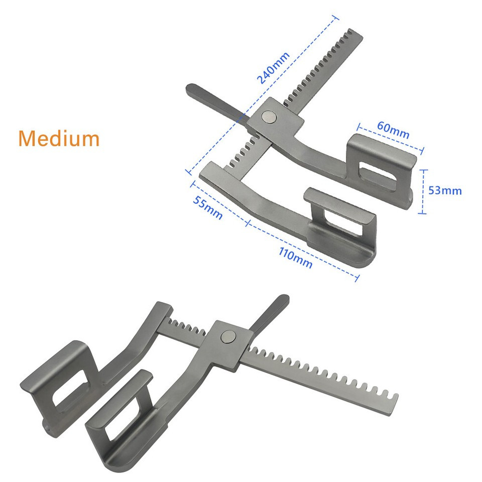 Rib Distractor Surgical Instrument Manual Orthopedic Retractor Chest Surgery