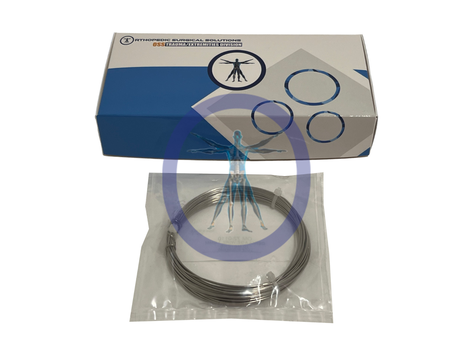 Orthopedic Surgical Cerclage Wire, 1.0mm, 10 Meters, 19 Gauge *NEW*