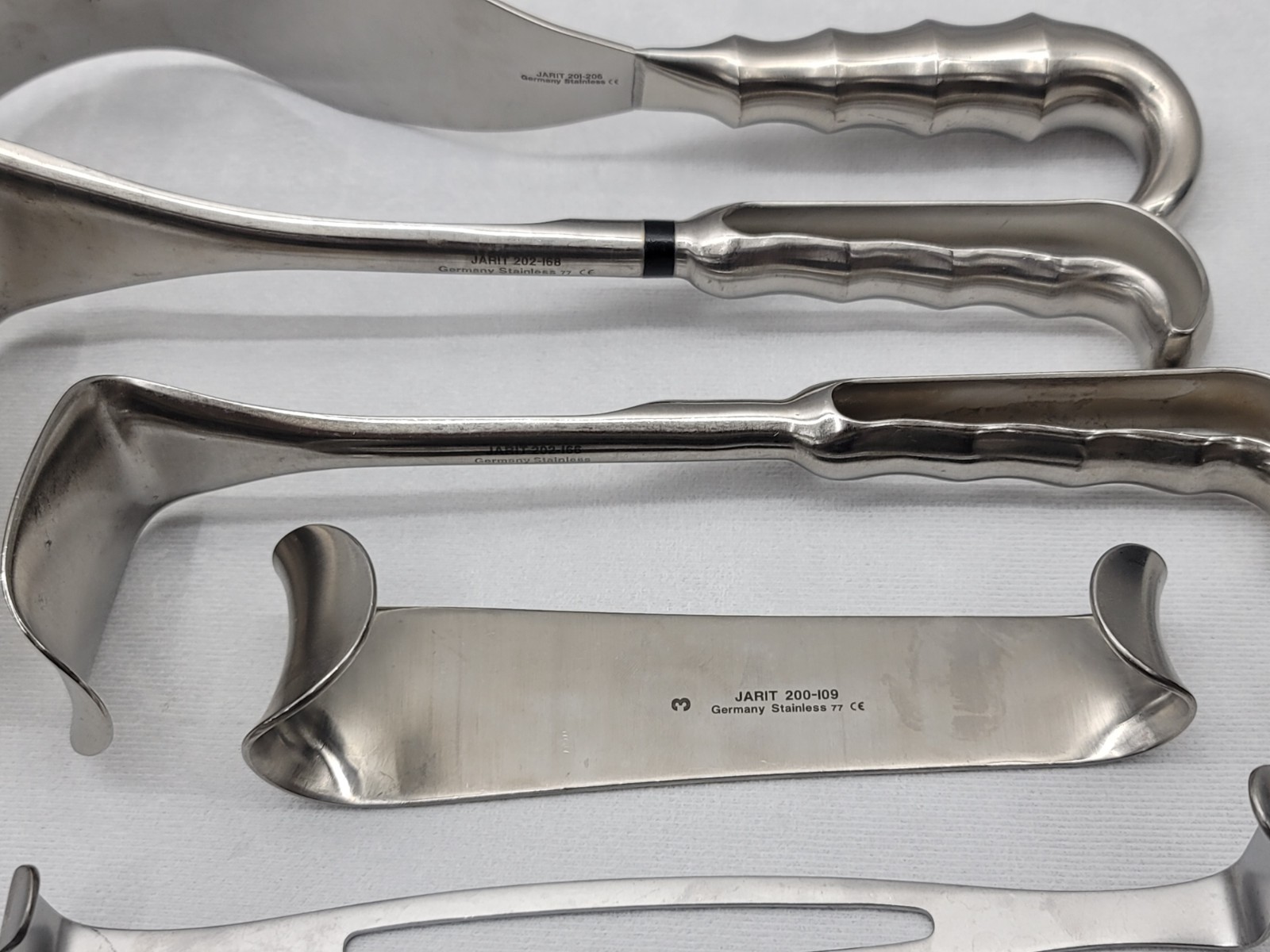 Bulk 62-Piece Jarit & Aesculap General Surgery Instruments