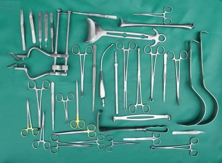 108 Pcs Set General Surgery Basic Laparotomy Surgical Instruments