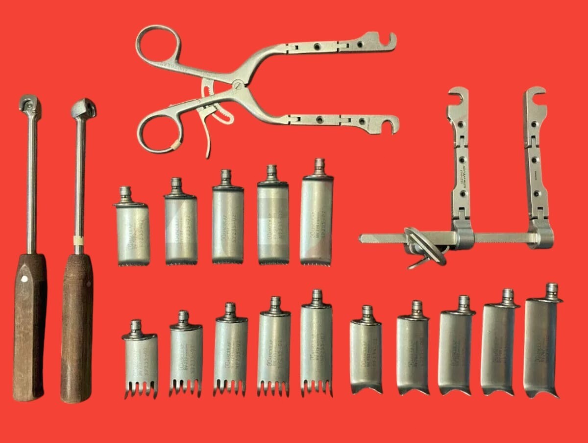 Neuro Spine Caspar Cervical Retractors Orthopedics Instruments Set