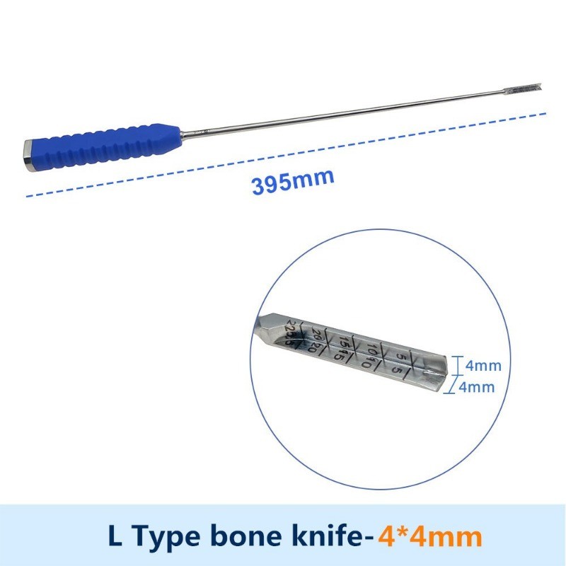 L-shaped Bone Knife Spine Chisel Bone Osteotomy Orthopedic Instrument New