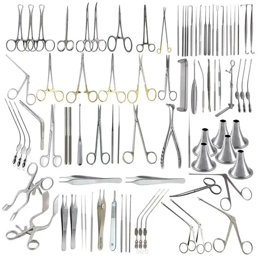 Tympanoplasty Instruments 101 Pcs Set Micro Ear Surgery ENT Instruments Kit