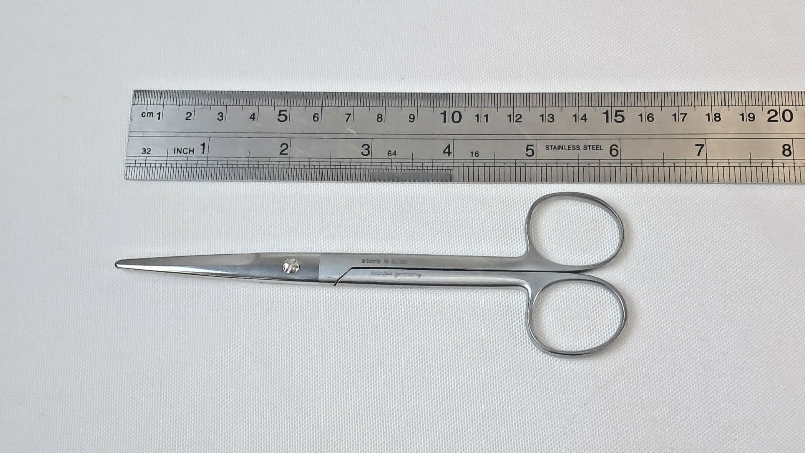 Storz N5230 Blunt Tip Scissors Straight