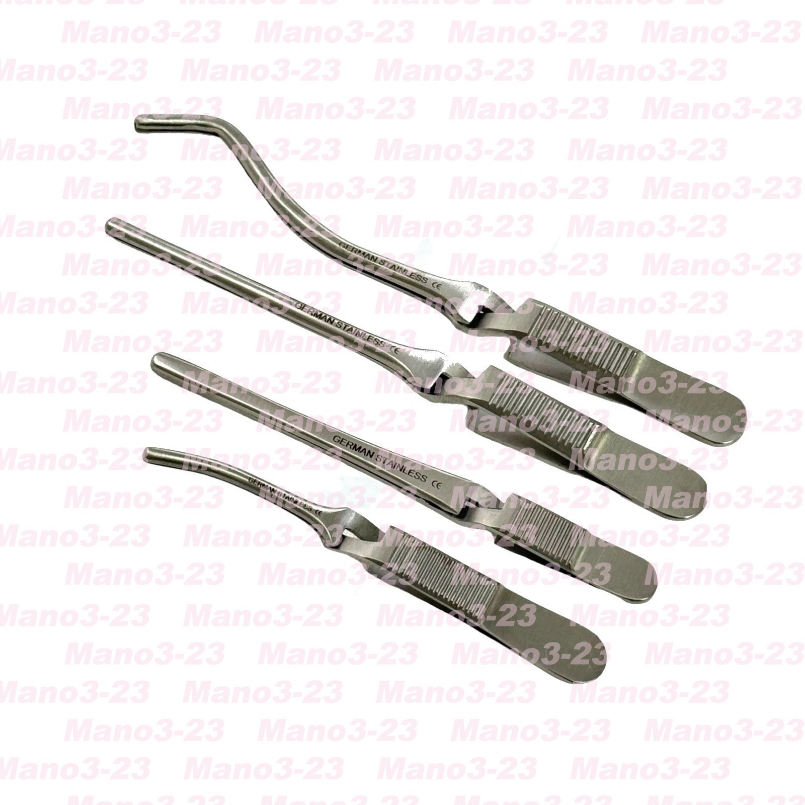 GERMAN 4 DEBAKEY BULLDOG CLAMP ATRAUMATIC FORCEPS CVD + STR SURGICAL INSTRUMENTS