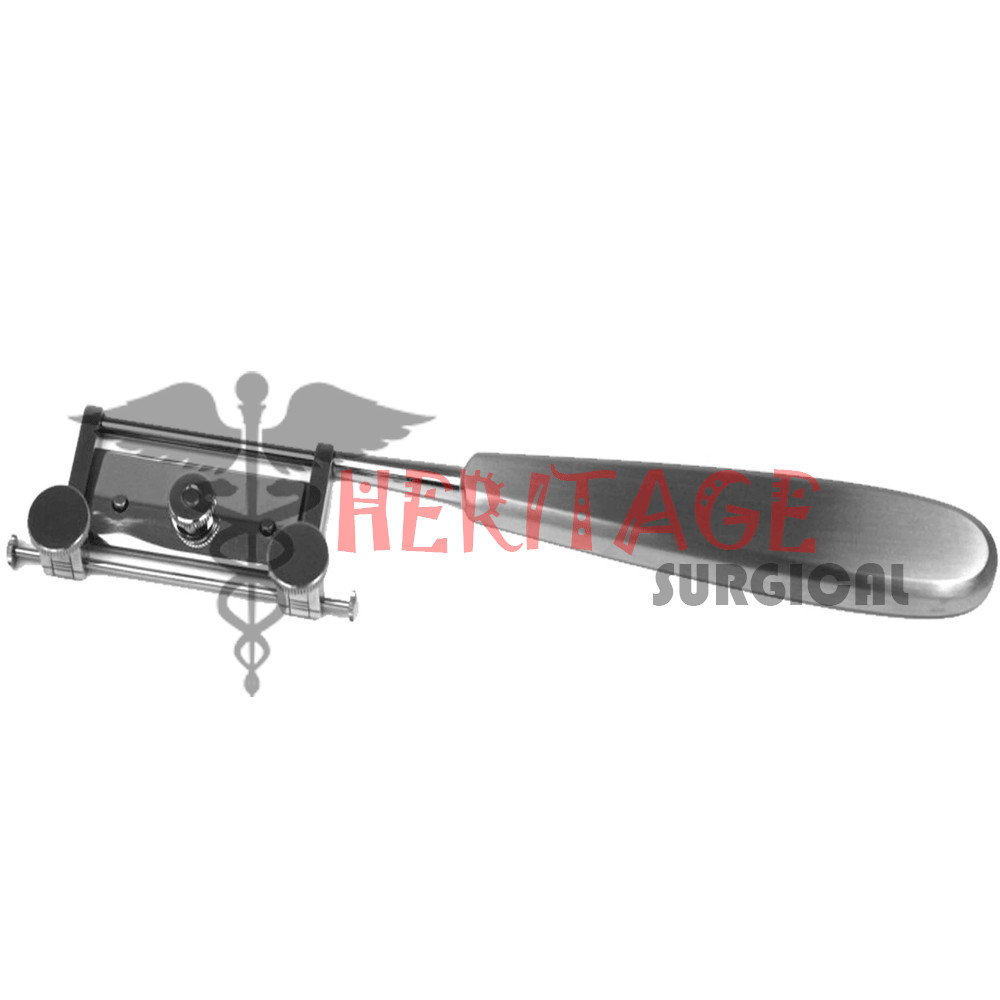 2 pcs SILVERS SKIN GRAFT KNIFE HANDLE DERMATOME New