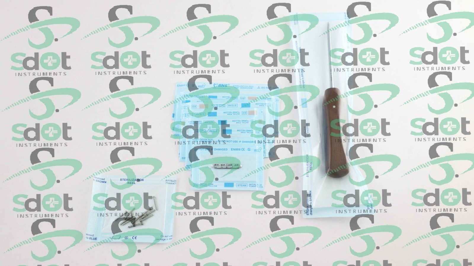 2.0mm LCP (Locking Compression Plate) & Screws , 91 PCs Set 316L Steel SdOt Inst