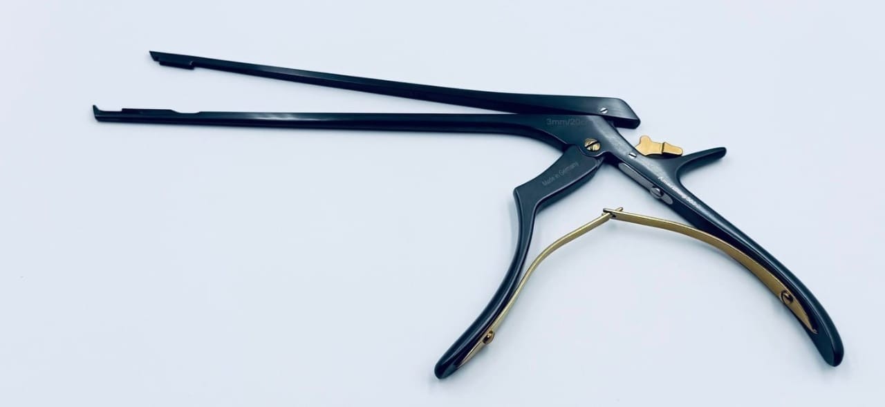 Black Kerrison Bone Rongeur Gold Handle Spine Neurosurgery Surgical Instrument
