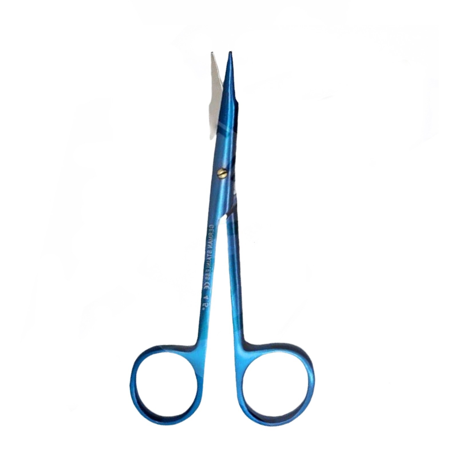 High quality German Stevens Tenotomy Scissors SuperCut 4.5″ Curved in blue color