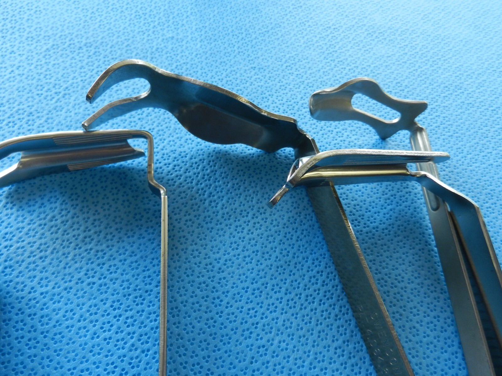 D4157 V. Mueller Jarit Padgett Surgical Mouth Gag Retractor Blades Lot Of 5