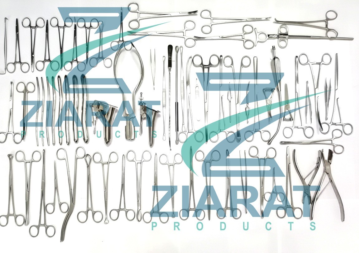 Gynaecology Instruments Set of 72 Pieces By Ziarat Product