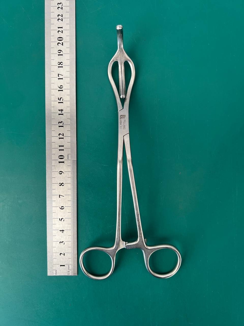 Pilling 35-3584 LEMOLE-STRONG AORTA CLAMP, Debakey Clamp