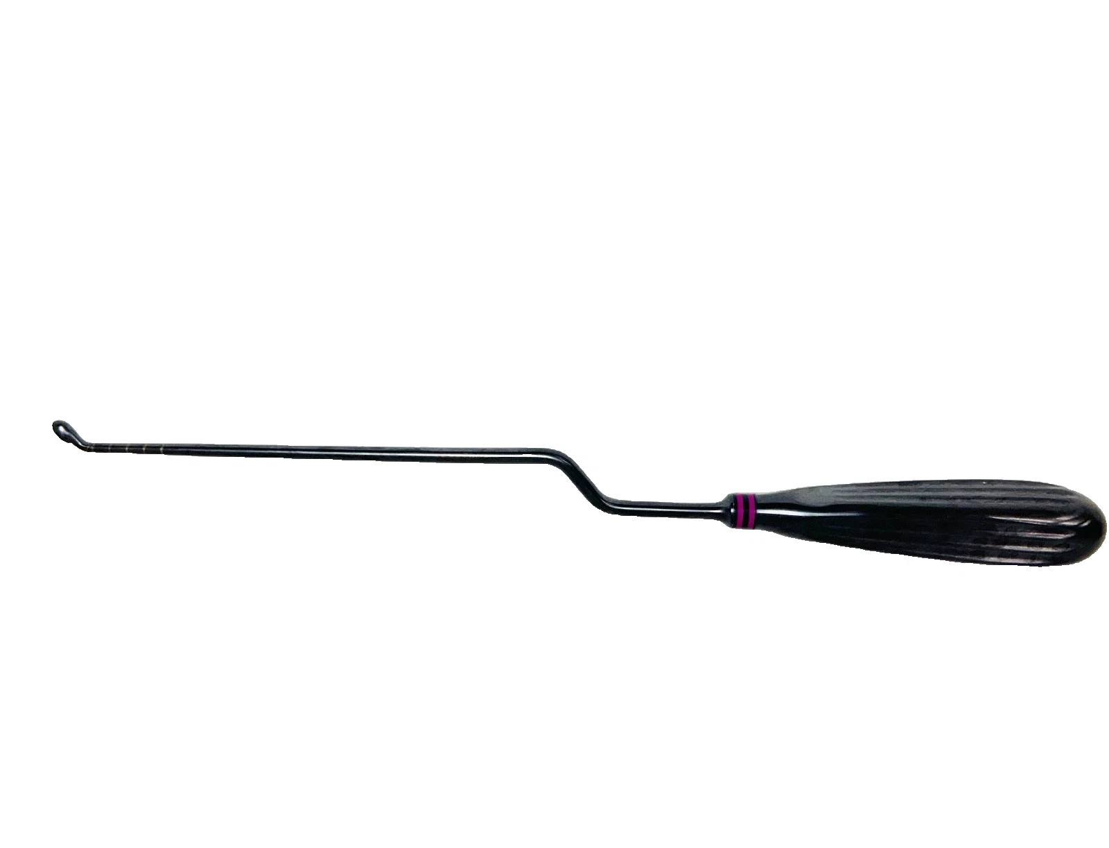 Boss 70-7464P MIS Bayonet Bone Curette – 1/8″ rev angled cup – 11 1/2″