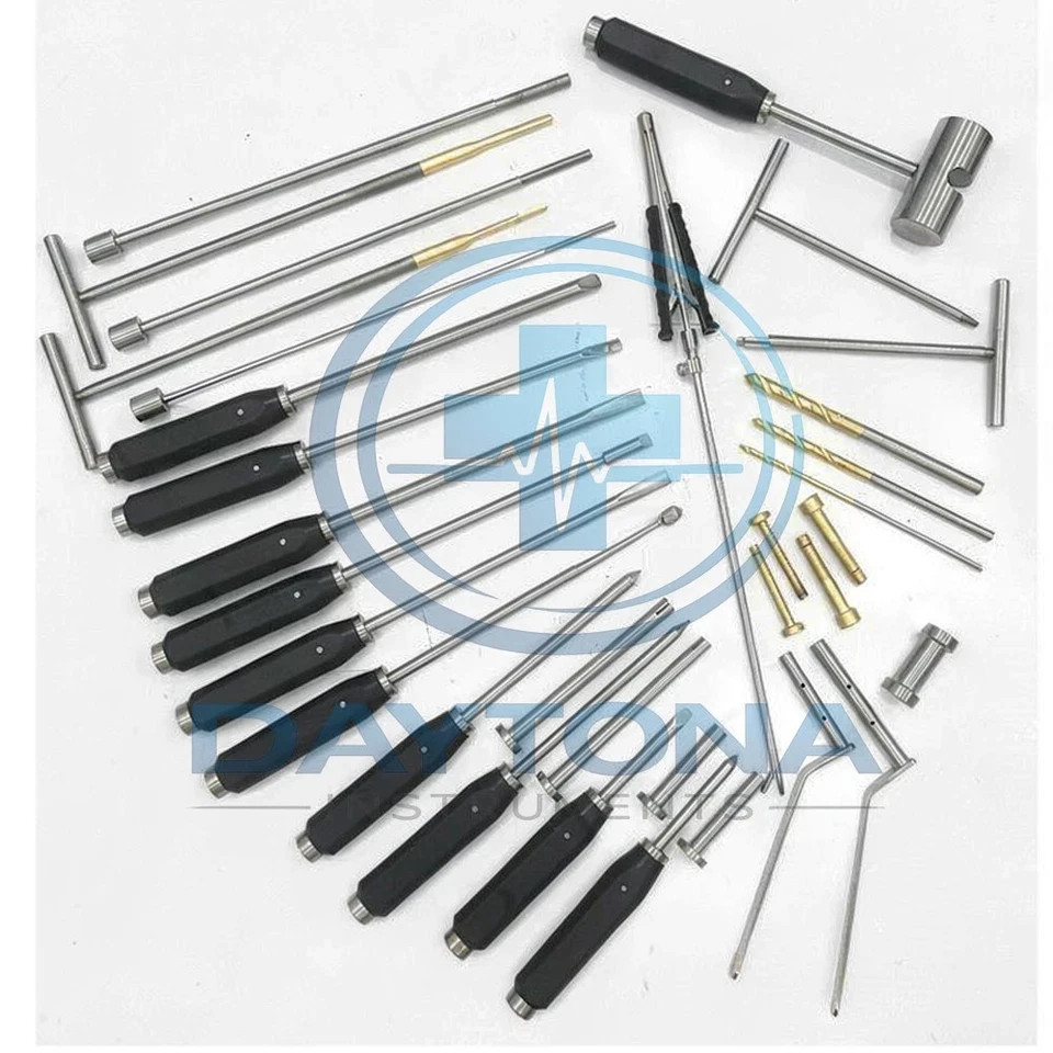 Equine Dental Complete Buccotomy Set Veterinary Tooth Extraction Kit for Horses